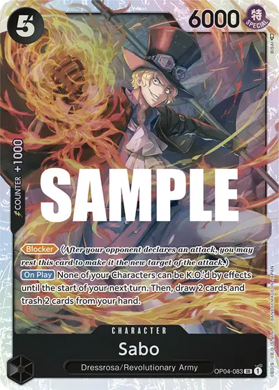 Sabo OP04-083 OP04 Kingdoms of Intrigue