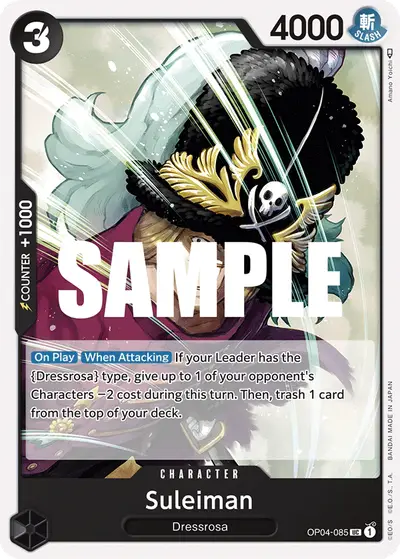 Suleiman OP04-085 OP04 Kingdoms of Intrigue