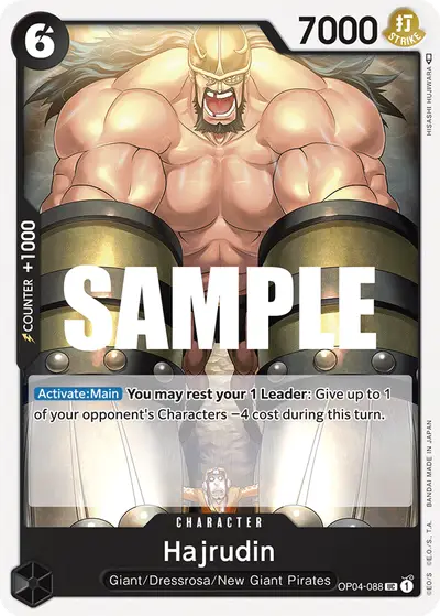 Hajrudin OP04-088 OP04 Kingdoms of Intrigue