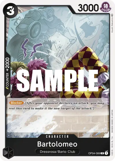 Bartolomeo OP04-089 OP04 Kingdoms of Intrigue