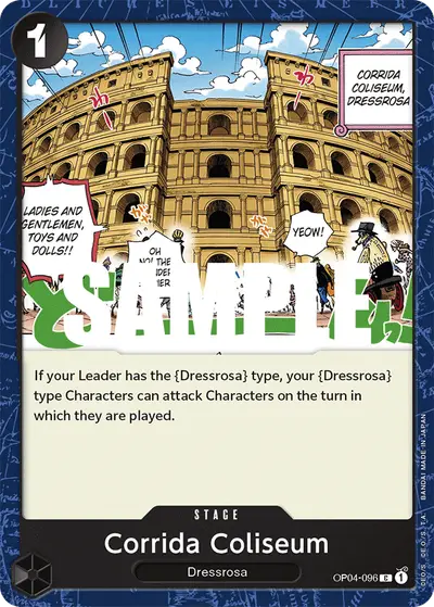 Corrida Coliseum OP04-096 OP04 Kingdoms of Intrigue