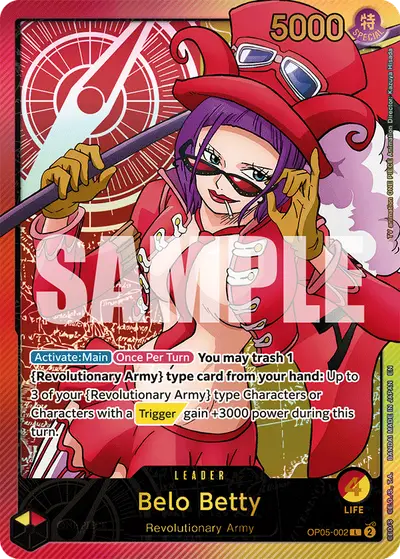 Belo Betty OP05-002 SPR EB02 Anime 25th Collection