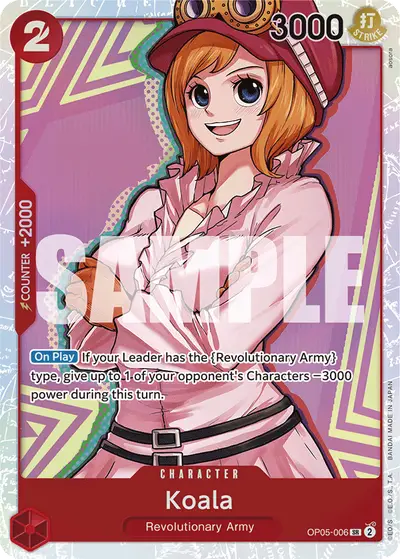 Koala OP05-006 Reprint PRB01 One Piece Card The Best
