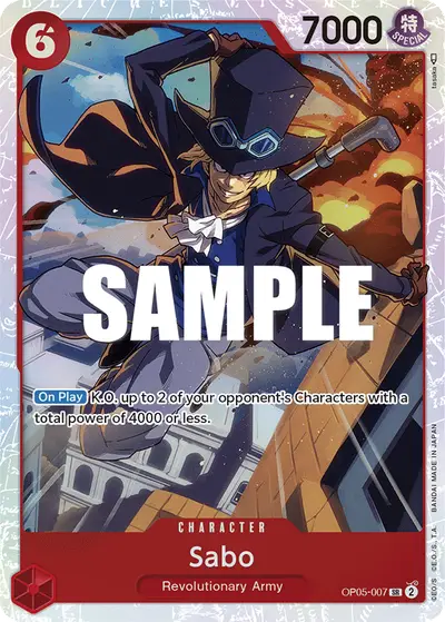 Sabo OP05-007 OP05 Awakening of the New Era