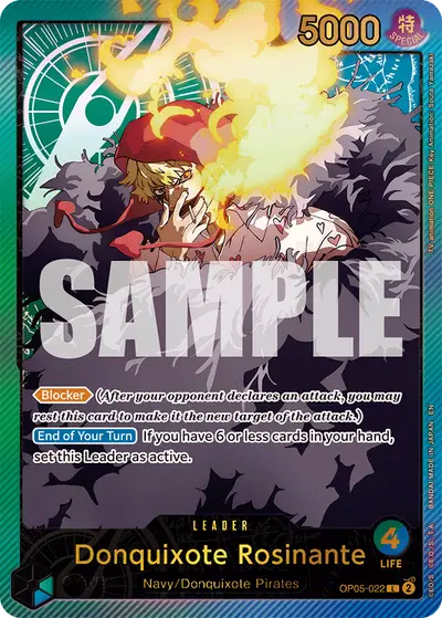Donquixote Rosinante OP05-022 SPR EB02 Anime 25th Collection