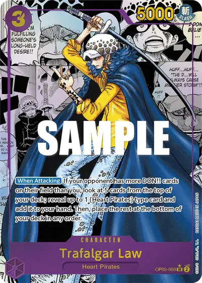 Trafalgar Law OP05-069 Manga OP05 Awakening of the New Era