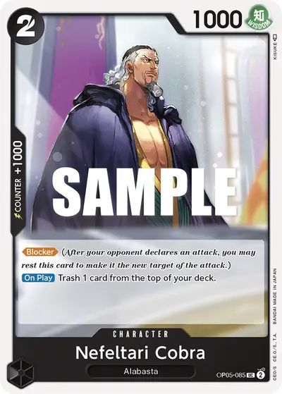 Nefeltari Cobra OP05-085 OP05 Awakening of the New Era