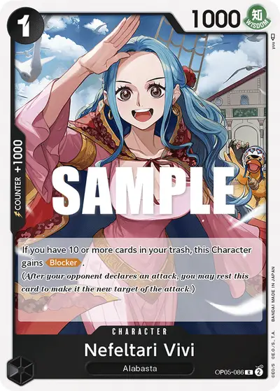 Nefeltari Vivi OP05-086 OP05 Awakening of the New Era