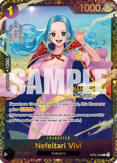 Nefeltari Vivi OP05-086 Parallel 1 Promotion Cards