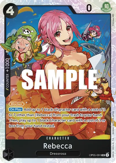Rebecca OP05-091 OP05 Awakening of the New Era