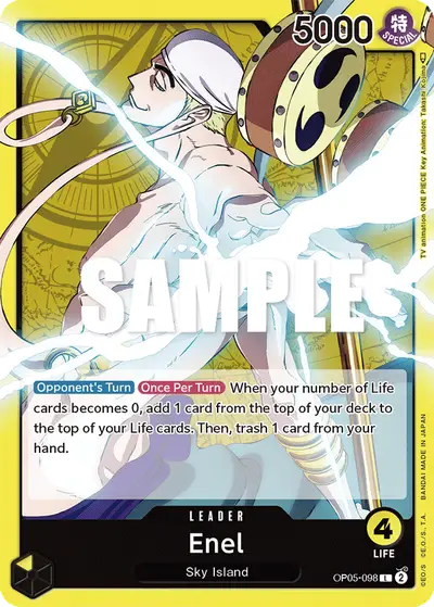 Enel OP05-098 OP05 Awakening of the New Era
