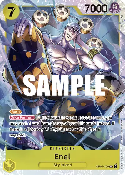 Enel OP05-100 OP05 Awakening of the New Era
