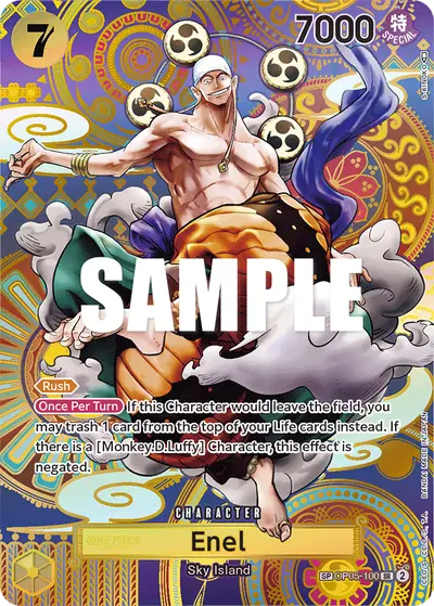 Enel OP05-100 SP OP05 Awakening of the New Era