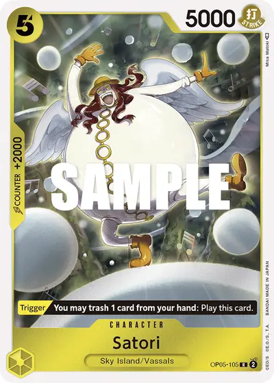Satori OP05-105 OP05 Awakening of the New Era