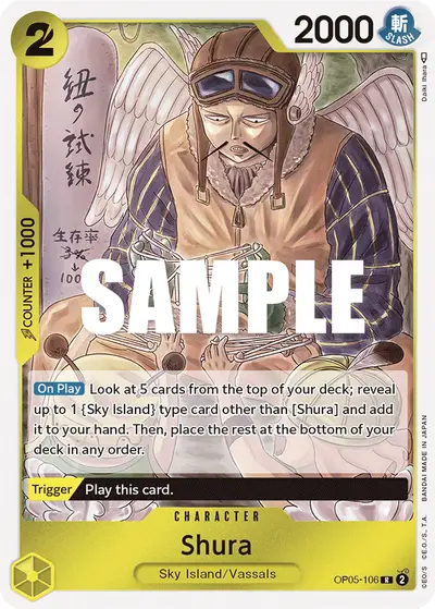 Shura OP05-106 OP05 Awakening of the New Era