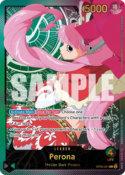 Perona OP06-021 SPR EB02 Anime 25th Collection