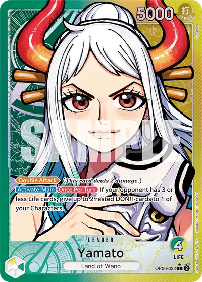 Yamato OP06-022 Alternate Art OP06 Wings of the Captain