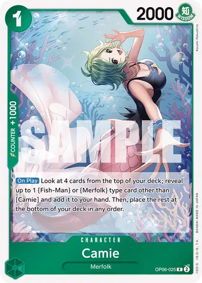 Camie OP06-025 OP06 Wings of the Captain
