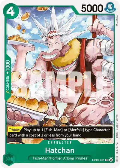 Hatchan OP06-031 OP06 Wings of the Captain