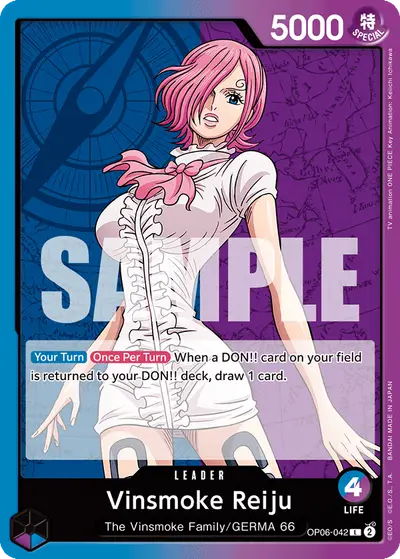 Vinsmoke Reiju OP06-042 OP06 Wings of the Captain