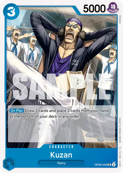 Kuzan OP06-045 OP06 Wings of the Captain