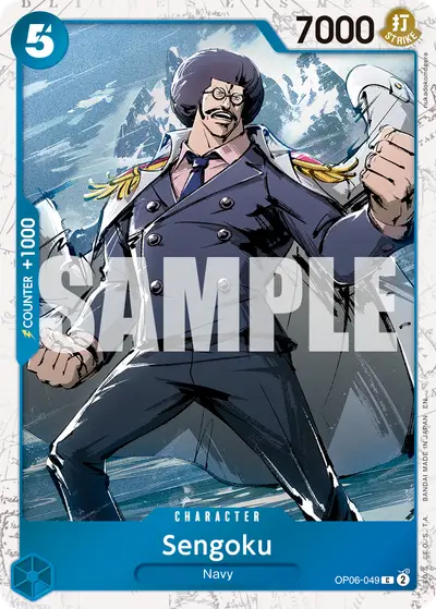 Sengoku OP06-049 Pirate Foil PRB02 One Piece Card The Best Vol. 2