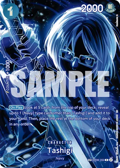 Tashigi OP06-050 SP OP12 Legacy of the Master