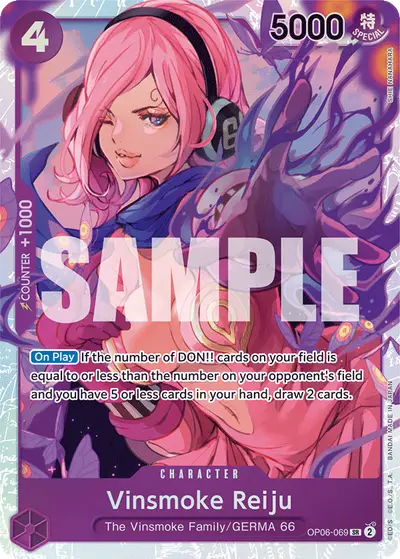 Vinsmoke Reiju OP06-069 OP06 Wings of the Captain