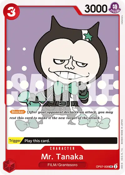 Mr. Tanaka OP07-008 OP07 500 Years in the Future