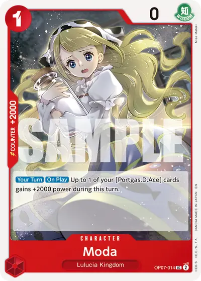 Moda OP07-014 Reprint PRB02 One Piece Card The Best Vol. 2