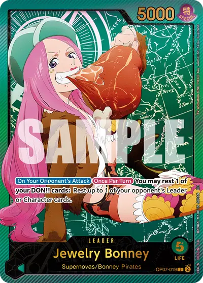 Jewelry Bonney OP07-019 SPR EB02 Anime 25th Collection