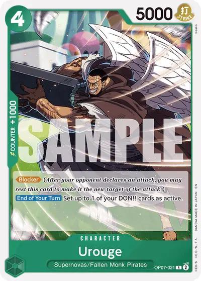 Urouge OP07-021 Reprint ST24 Green Jewelry Bonney