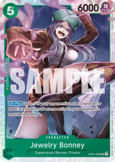 Jewelry Bonney OP07-026 OP07 500 Years in the Future