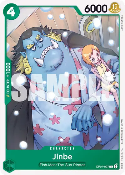 Jinbe OP07-027 OP07 500 Years in the Future