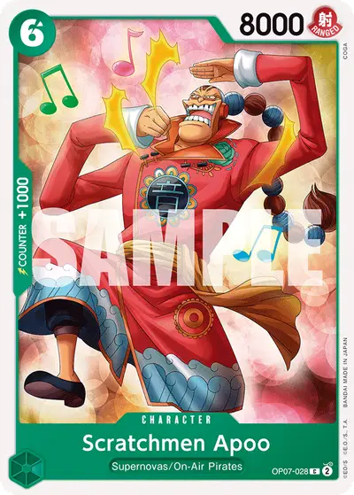 Scratchmen Apoo OP07-028 OP07 500 Years in the Future