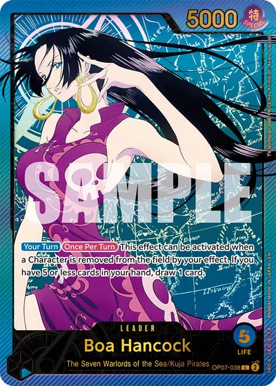 Boa Hancock OP07-038 SPR EB02 Anime 25th Collection