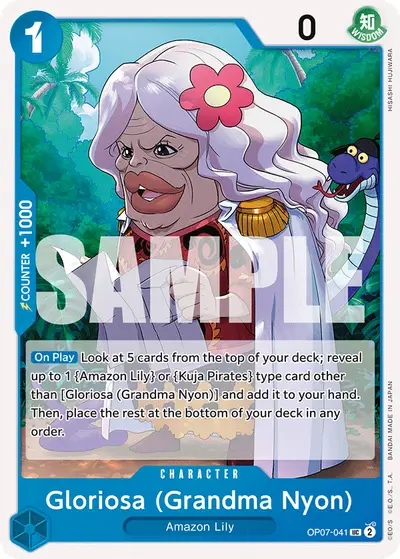 Gloriosa (Grandma Nyon) OP07-041 OP07 500 Years in the Future