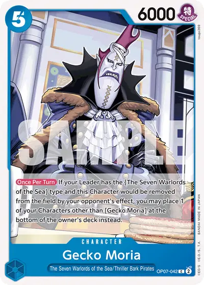 Gecko Moria OP07-042 OP07 500 Years in the Future