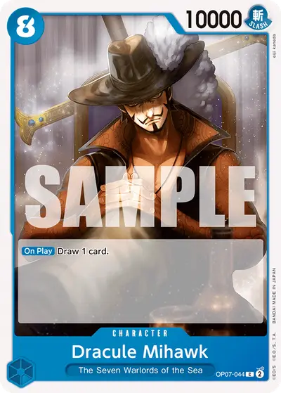 Dracule Mihawk OP07-044 OP07 500 Years in the Future