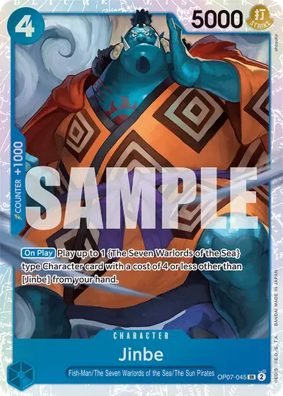 Jinbe OP07-045 OP07 500 Years in the Future