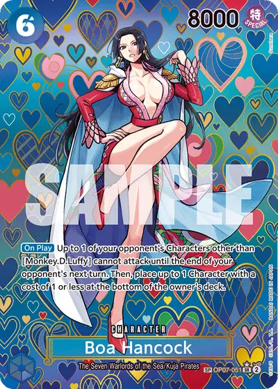 Boa Hancock OP07-051 SP OP09 Emperors in the New World