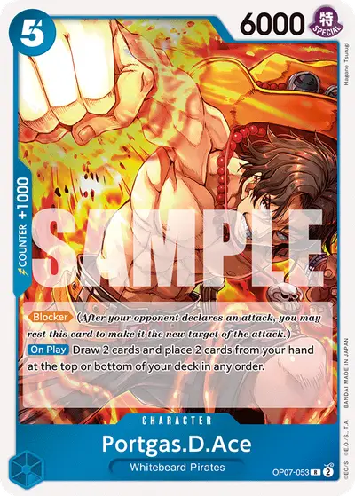 Portgas D. Ace OP07-053 OP07 500 Years in the Future