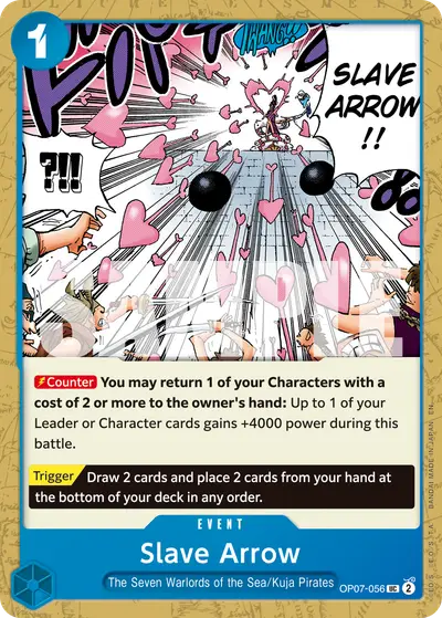 Slave Arrow OP07-056 Reprint PRB02 One Piece Card The Best Vol. 2