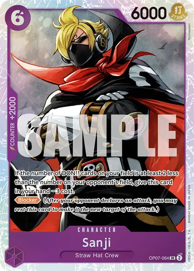Sanji OP07-064 OP07 500 Years in the Future