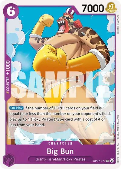 Big Bun OP07-070 OP07 500 Years in the Future