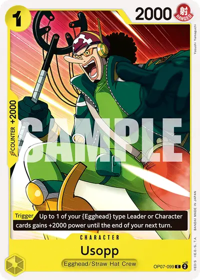 Usopp OP07-099 OP07 500 Years in the Future