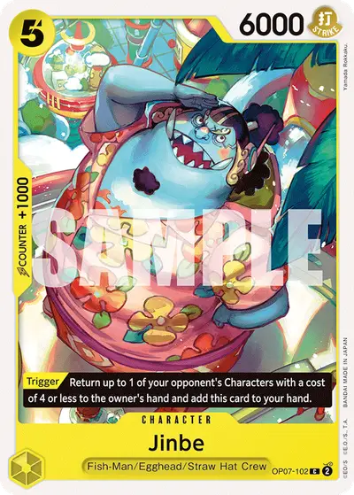 Jinbe OP07-102 OP07 500 Years in the Future