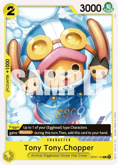 Tony Tony Chopper OP07-103 OP07 500 Years in the Future