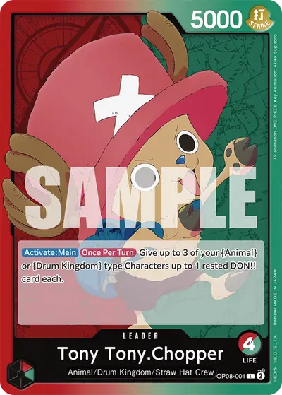 Tony Tony Chopper OP08-001 OP08 Two Legends