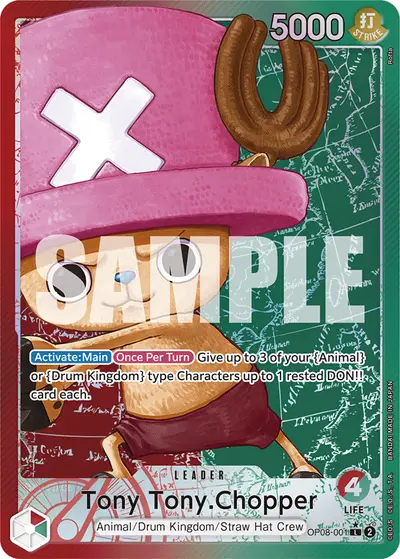 Tony Tony Chopper OP08-001 Parallel OP08 Two Legends